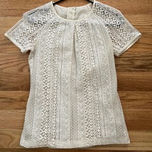 Cream woman blouse
